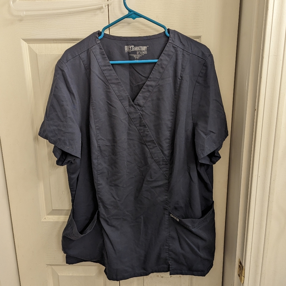 Greys Anatomy 3xl Scrub Top